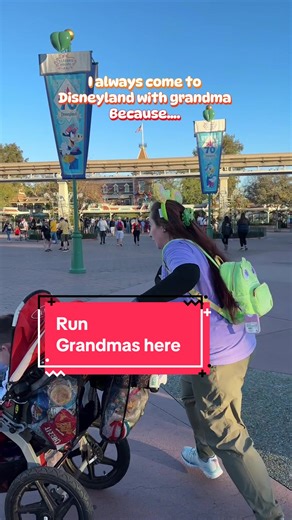 Disney tip here: If you come to Disneyland with the grandparents, you can run away and do what you wanna do Or just take a break #DisneyAdult #DisneyFamily #DisneyVacation #distoker #distokfam