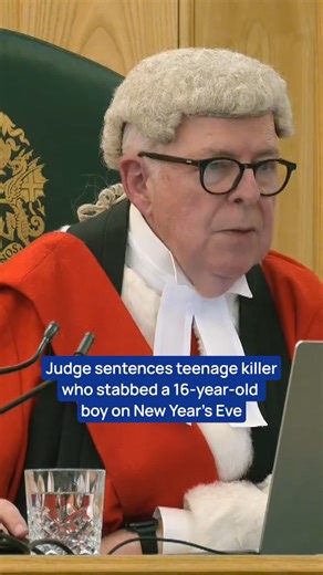 A judge sentences a teenager to life with a minimum term of 16 years for stabbing 16-year-old Harry Pitman to death on Primrose Hill on New Year's Eve 2023 | Greatest Hits Radio News