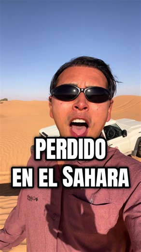 Perdido en el Sáhara #sahara #viajes