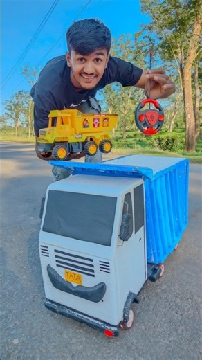 homemade Tata dumper truck unboxing and testing