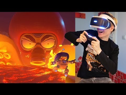 FIGHTING A GIANT OCTOPUS IN VIRTUAL REALITY! | Astro Bot: Rescue Mission (PSVR Gameplay) Part 4