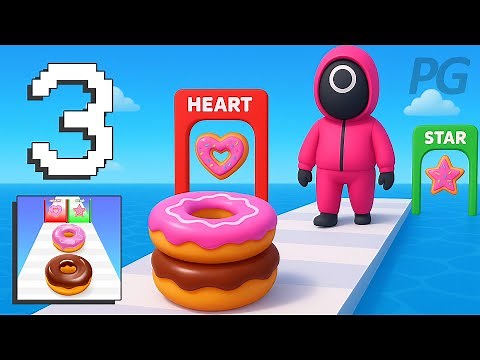 Donut Stack: Doughnut Game 🍩 part 3