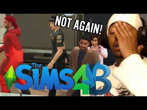 WE GOT OUT & IMMEDIATELY GOT ARRESTED AGAIN | Sims 4 | Basemental Mod Ep. #3