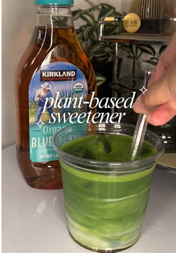 blue agave syrup is my one and only sweetener for my matcha and here’s why: ✅ 100% natural and no preservatives ✅ Sweeter than white sugar ✅ Vegan-friendly ✅ Prevents blood sugar spikes ✅ Diabetes-friendly ✅ Has fructans that can support gut health #organicsweetener #blueagavesyrup #diabetesfriendly #plantbased #guthealth