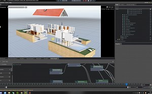 Omniverse中如何制作建筑爆炸图？Omniverse Action Graph 演示详解