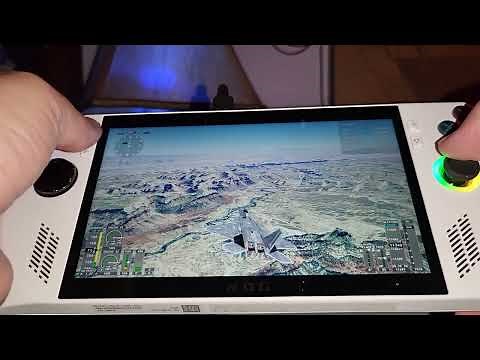 Microsoft Flight Simulator ✈️ on Asus ROG Ally Z1 Extreme #rogally #playallyourgames