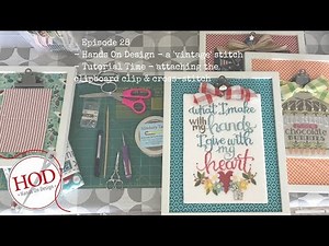 FlossTube #28 The Hands On Designer - Tutorial Time!