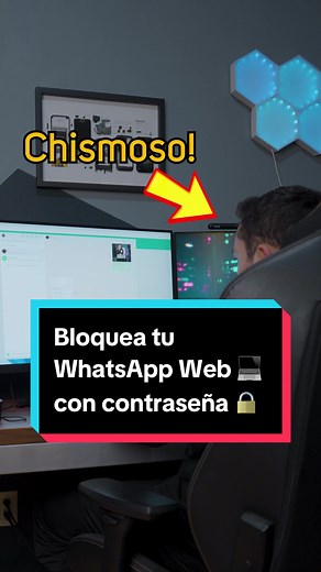 Bloquea tu WhatsApp Web con contraseña 🔒 para proteger tus chats