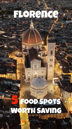 5 Florence Food Spots You NEED to Try 🇮🇹