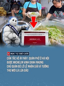 Quán phở Hà lần đầu được Michelin vinh danh nhưng chủ quán bỏ lỡ lễ nhận giải vì tưởng thư mời là lừa đảo #docvithegioi #tiktoknews #tintuc #news