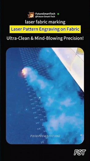 Laser Pattern Engraving on Fabric — Ultra-Clean & Mind-Blowing Precision!