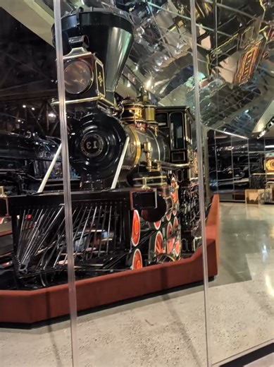 Train Museums (History Museum & California State Railroad Museum), focus on the massive locomotives, hands-on exhibits (like the print shop), Old Sacramento history, underground tours, and family fun, using hashtags like #Sacramento #TrainMuseum #CaliforniaRailroadMuseum #OldSacramento #HistoryTok