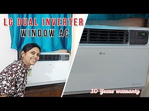 LG DUAL Inverter Window AC Unboxing & Installation: Cooling + Energy Saving Tested!