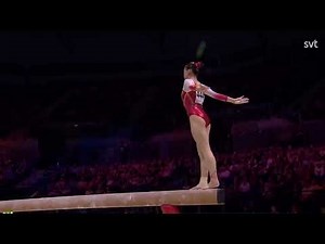 Ou Yushan Highest Balance Beam Score of the Competition- Team Final