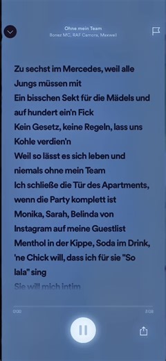 Ohne Mein Team - Bonez Mc, Raf Camora, Maxwell