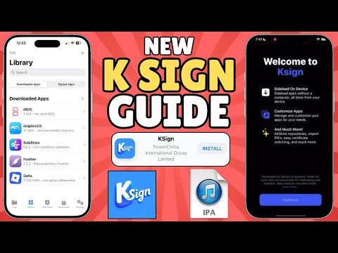 KSign iOS Full Setup Guide | Sideload Unlimited IPA Files On iPhone & iPad