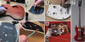 Restoring a 1963 Gibson EB-OF Fuzztone Bass