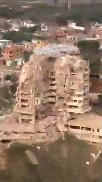 Las SOBRECOGEDORAS IMAGENES AÉREAS que MUESTRAN la DEVASTACIÓN en VENEZUELA tras el TERREMOTO