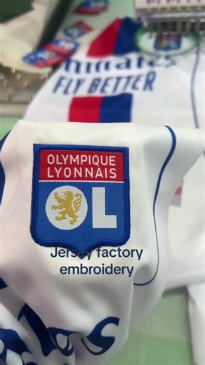 Custom Jersey Factory Embroidery Services