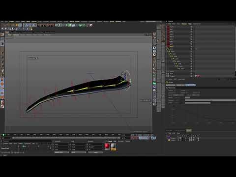 Tutorial-#Rigging Cinema 4D-IK Spline