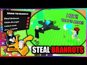 💥 Smack the Brainrots Script - Auto Steal, Upgrade, Strength, Cash