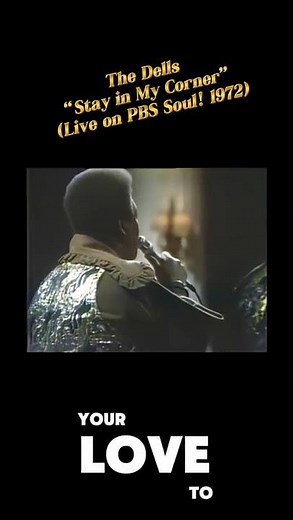 The Dells – Stay in My Corner Live on PBS Soul! 1972