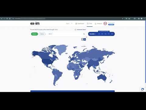 How EXIMAPS Works | 181+ Countries Trade Info