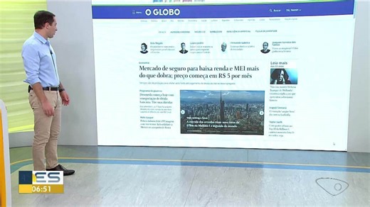 O que é notícia na imprensa nacional