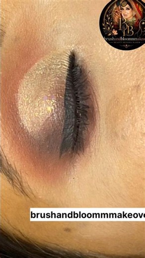 eyeshadow tutorial for hooded eyes | like comment and subscribe ‪@BrushandBloommmakeover‬
