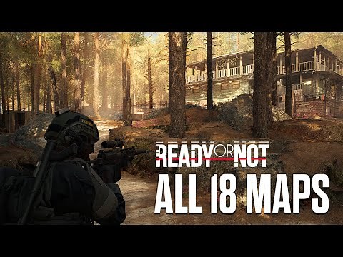 Ready or Not - All 18 Maps Showcase (4K Ultra)
