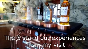 Each of our three distilleries offers a very different whisky experience. Dewars Aberfeldy Distillery stand out features as I see them are highlighted in this short video. It is well worth a visit. Winter open 6days 1st November to end of March Monday to Saturday 10am to 4pm. Summer open from April 7 days a week. For more on Dewars Aberfeldy Distillery https://www.dewars.com/gl/en/aberfeldydistillery/ | Explore Pitlochry & Highland Perthshire