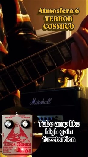 Fuzztortion TERR COSMICO pedal test #guitargear #guitarpedal #distortion