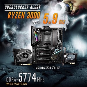 31 reactions · 12 shares | Once again, MSI sets dual CPU & DDR4 memory a blazingly fast overclocking speed record and marks a new milestone for AMD Ryzen 3000 using X570 GODLIKE. See how MSI X570 GODLIKE achieves excellence: msi.gm/2JiWT43 #MSI #AMD #Ryzen #X570 | MSI Gaming | Facebook