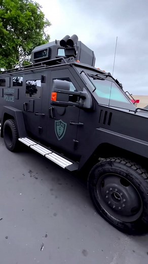 LINE-X Protective Coating for San Diego SWAT Bearcat
