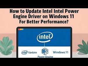 How to Update Intel Power Engine Driver on Windows 11 for Better Performance