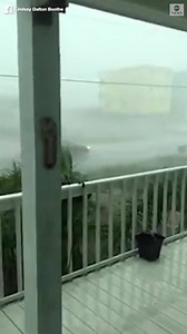Blinding rain and heavy winds topping 55 mph hit Gulf Shores, Alabama, as powerful storms slam the South. https://abcn.ws/2HlSbQK | ABC News