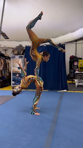 ANGARA Contortion Official | Getting ready for another amazing show from #angaracontortion ❤️‍🔥 . #angaracontortiongroup #contortion #flexible #bayarmabella #yogi... | Instagram