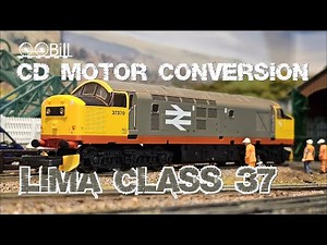 CD Motor Conversion of Lima Class 37 Purchased at the 2025 Falkirk Model Railway Exhibition