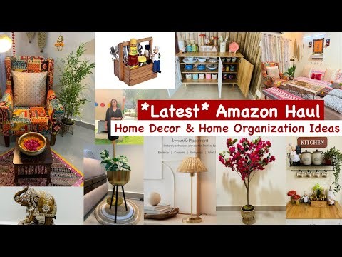*BEST* AMAZON Home Decor Haul 😍 SIMPLIFY Your SPACE with Home Decoration Items Starting @ Rs 340