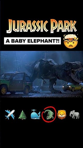 The four animal vocals used for the T-Rex in Jurassic Park #sounddesign