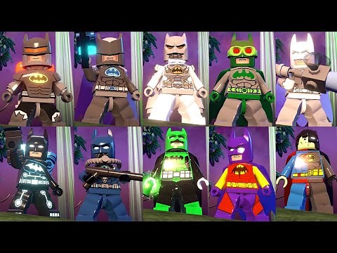 All Batman Ability Suits - LEGO Batman 3 Beyond Gotham