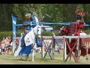 jousting FULL CONTACT medieval festival