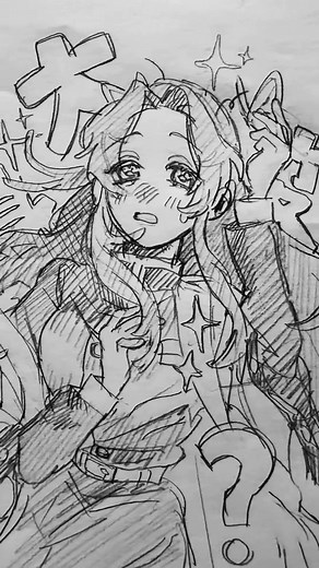 カナエ姉さん召喚スイッチ#鬼滅の刃#鬼滅の刃イラスト#クエスチョン