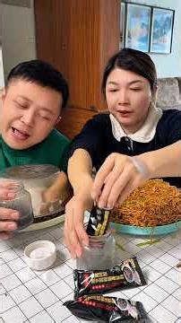 Hiding the Meat?! 🍖 Funny Couple Mukbang Prank Gone Wrong! 😂 ​#Mukbang #EatingShow #Prank