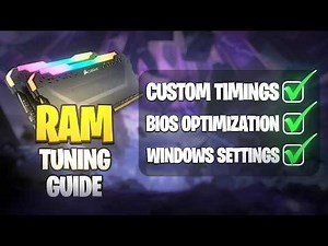 Best RAM Settings for Gaming (2026) 🔧 BIOS, Custom Timings & Windows