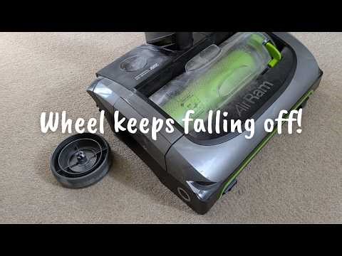 How to fit a replacement wheel on a Gtech AirRAM Mk2 vacuum cleaner