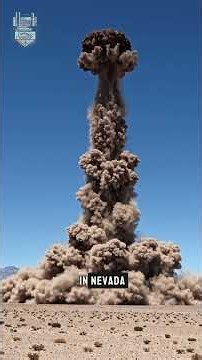 America Tested a Nuclear Bomb Underground — The Crater Is Still There Today.