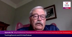 Video Coaching is a transformative way to support teacher growth, by showing them exactly where they are, but transformation isn't immediate. In episode 76 of Teaching Channel Talks, we welcomed Jim Thompson to talk about how to introduce video into your school's professional learning. Catch up on the full conversation, now available on the K12 Hub and your favorite podcast listening platforms! ⬇️ 🔗 https://hubs.la/Q023324B0. | Teaching Channel