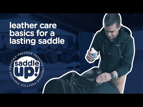SADDLE UP! RIDE SMART. EP. 7 – LEATHER CARE BASICS FOR A LASTING SADDLE