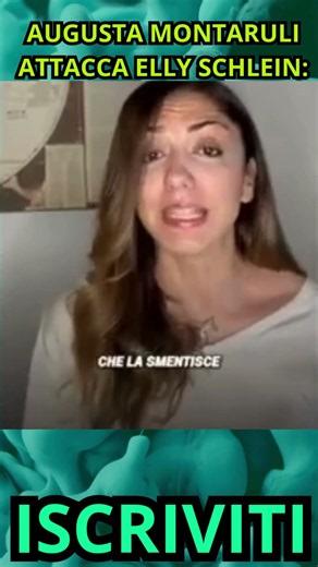 AUGUSTA MONTARULI ATTACKS ELLY SCHLEIN: SHE MUST DISTANCE HERSELF FROM THE NO TAV MOVEMENT NOW!